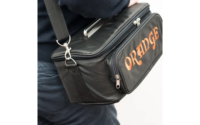 Orange BOLSA TERROR PIEL