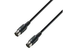 Adam Hall K3MIDI0600BLK - MIDI Cable 6m negro