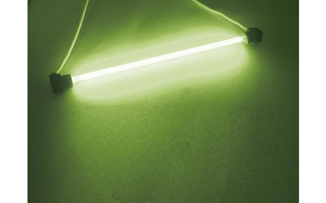 Tubo fluorescente de cátaodo frío, 4mm , 10cm de largo, verde