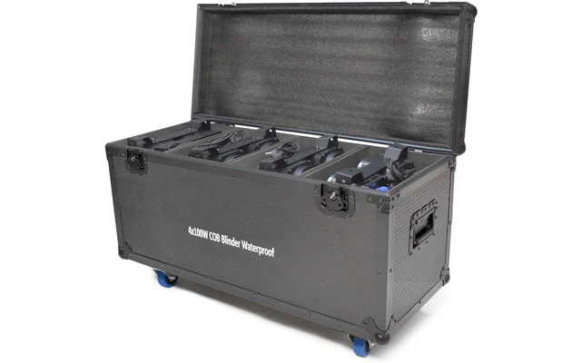 FlightCase x 4 Cegadora LED