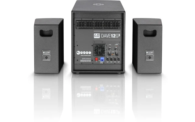 LD Systems Serie DAVE G³ - Sistema compacto de PA activo 12