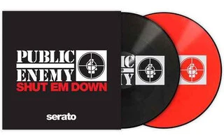 Serato Pressings Public Enemy Shut Em Down (Pareja)