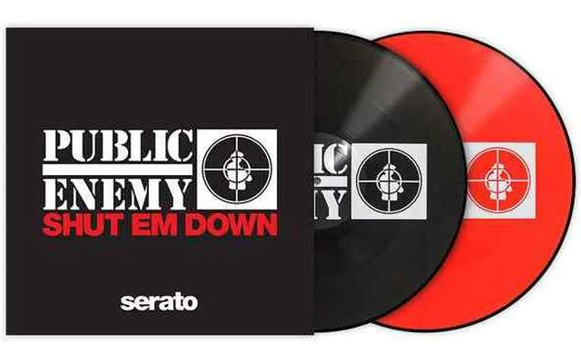 Serato Pressings Public Enemy Shut Em Down (Pareja)