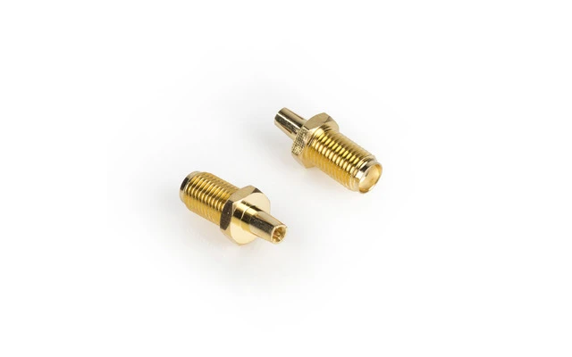 Adaptador RP SMA Hembra - Oro TS9 - Valueline VLSP02120A