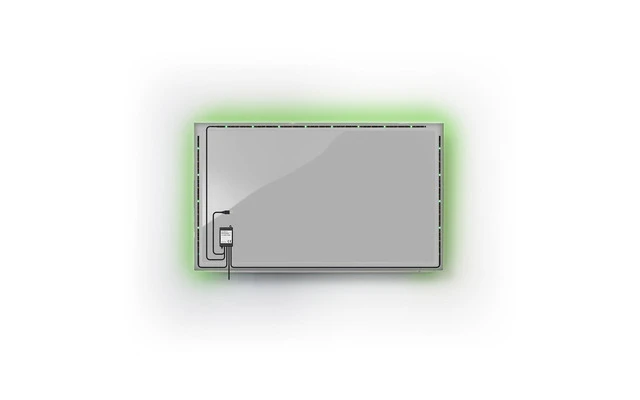 Tiras de Luz LED Ambiental para Televisor - RGB - Reduce la Fatiga Ocular - Atenuable - USB - Ne