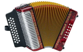 Hohner Corona II Gcf, Rojo