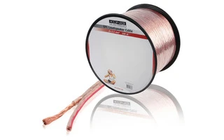 Cable de Altavoz en Bobina 2x 2.50 mm² Transparente