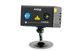 Cloud Night MiniStar láser 140 mW Rojo y verde + LED 9W RGB