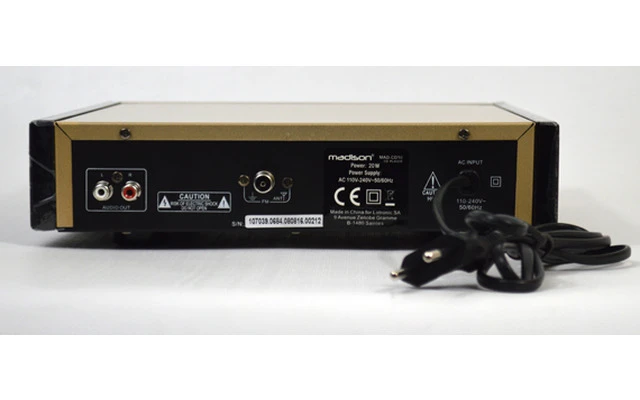 Madison MAD-CD10 - Lector CD y Radio FM - Stock B