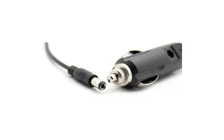 Cable mechero coche a adaptador DC - 12V / 5A - 5.5 x 2.1mm - 1.5 metros