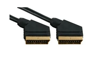 Cable vídeo - SCART macho a SCART macho, 1.5m