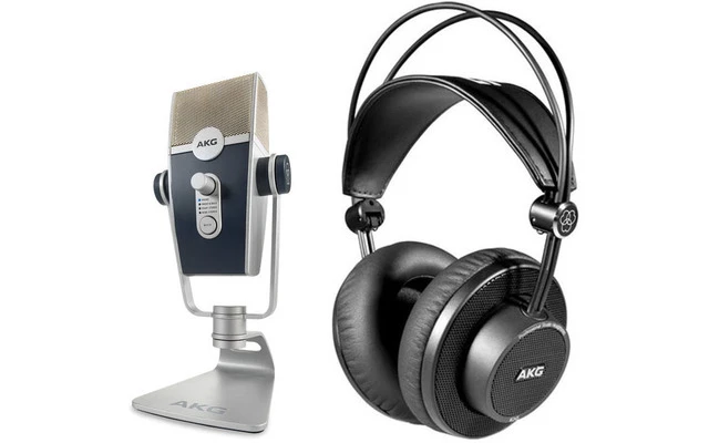 AKG C-44 USB Lyra + AKG K-245