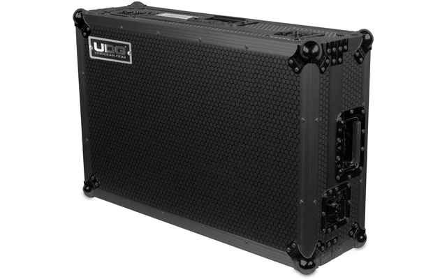 UDG Ultimate Flight Case Rane Four Black Plus (Estante portátil + Ruedas)
