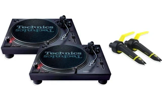 2x Technics SL-1210 Mk7 + Ortofon Concorde Club MkII Twin SET