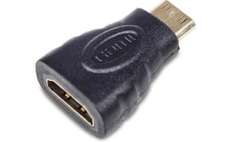 Adaptador Mini HDMI Macho-HDMI Hembra