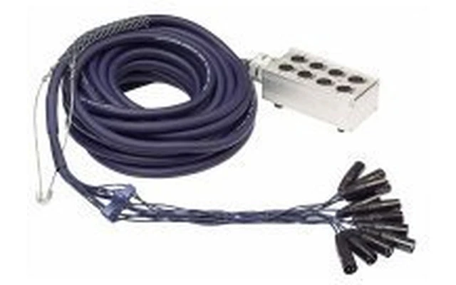 DAP 8-Vías XLR Repartidor Escenario 15 m