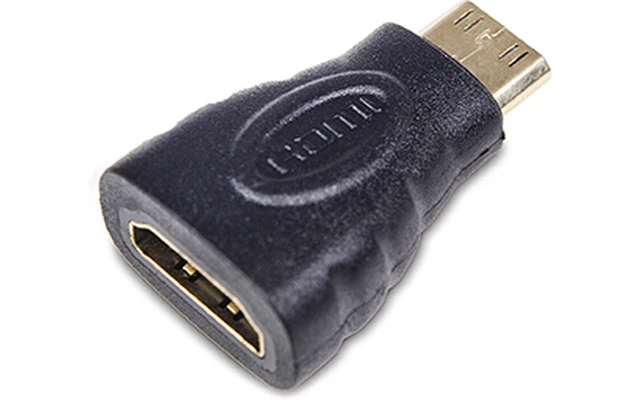 Adaptador Mini HDMI Macho-HDMI Hembra