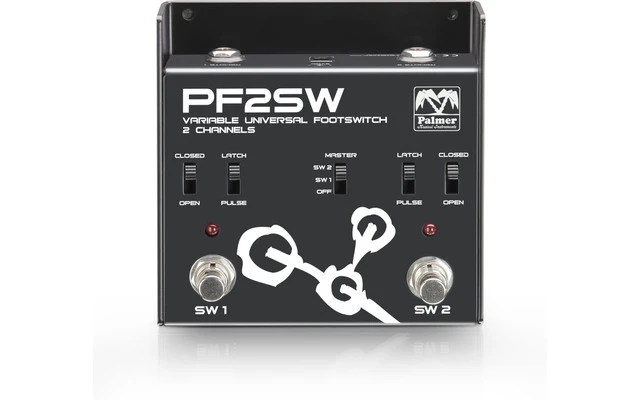 Palmer MI PF2SW - Pedal universal de 2 canales