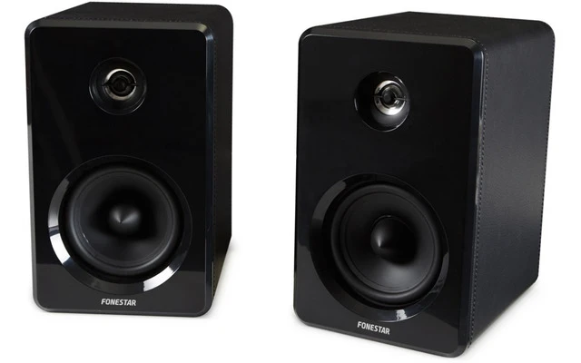Fonestar Monitor PL - Pareja de altavoces HiFi 20W RMS @ 8 Ohm
