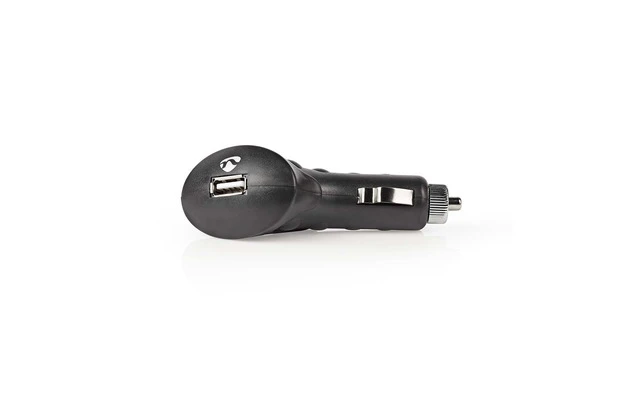 Cargador para Coche - 1,0 A - 1 salida - USB - Negro - Nedis CCHAU101ABK