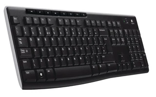 Teclado Inalambrico Estándar USB US International Negro - Logitech 920-003736