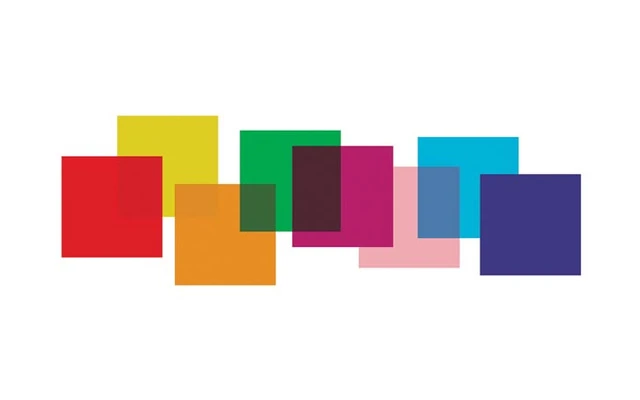 Juego de filtros de gelatina - diferentes colores - 8 unidades