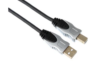 CONECTOR USB 2.0 TIPO A MACHO A CONECTOR USB 2.0 TIPO B MACHO / 
