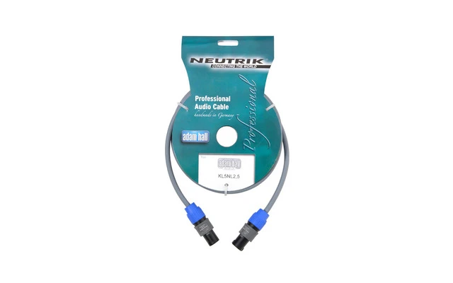 Neutrik SpeakON 2 x 2.5mm - 5 Metros