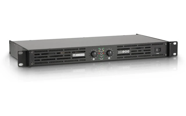LD Systems XS 700 - Amplificador de PA Class D 2 x 350 W 4 Ohmios