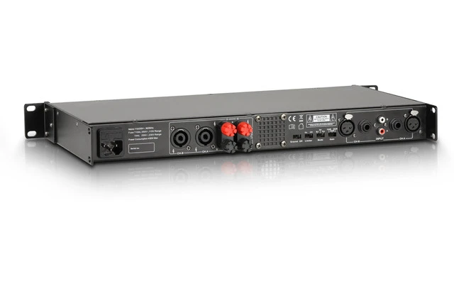 LD Systems XS 700 - Amplificador de PA Class D 2 x 350 W 4 Ohmios