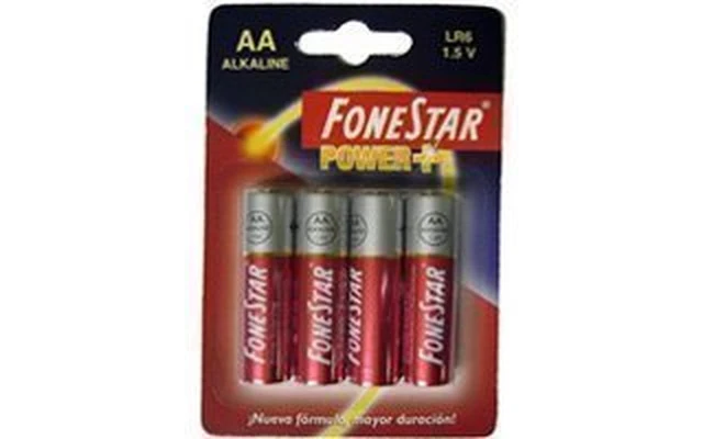 Blister 4 Pilas Alcalinas LR6 de 1.5 V