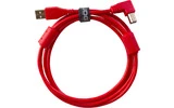 UDG Ultimate Cable USB 2.0 A-B - Rojo - Acodado 3 metros