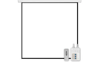 Pantalla para videoproyector electrica 135" - 2.4 M x 2.4M