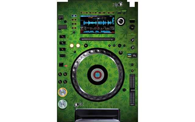 CDJ 2000 Nexus 2 Skin - WeedHead