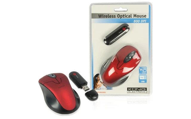 Ratón óptico inalámbrico CMP-MOUSE81