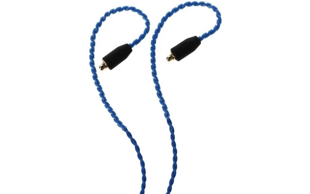 Cable azul con conector MMCX para auriculares Shure SE 215/315/425
