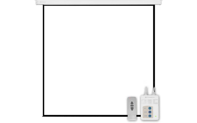 Pantalla para videoproyector electrica 135