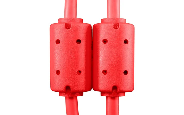 UDG Ultimate Cable USB 2.0 A-B - Rojo - Acodado 3 metros