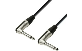 Adam Hall K4IRR0090 - Jack 6.3 acodado Jack 6.3 acodado 0.9m