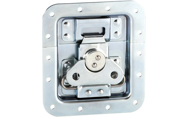 Adam Hall Hardware 172530 - Cierre de Mariposa Base corta sin paso Perfil Profundidad 14 mm