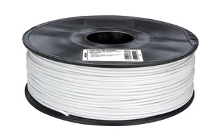FILAMENTO ABS 3 mm - COLOR BLANCO - 1 kg