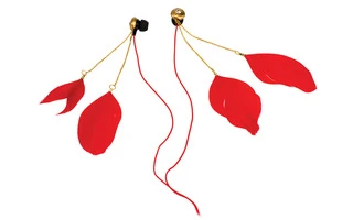 Auriculares de plumas