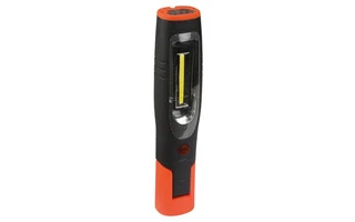 Lámpara portátil recargable - LED Cob de 3W + 7 LEDs