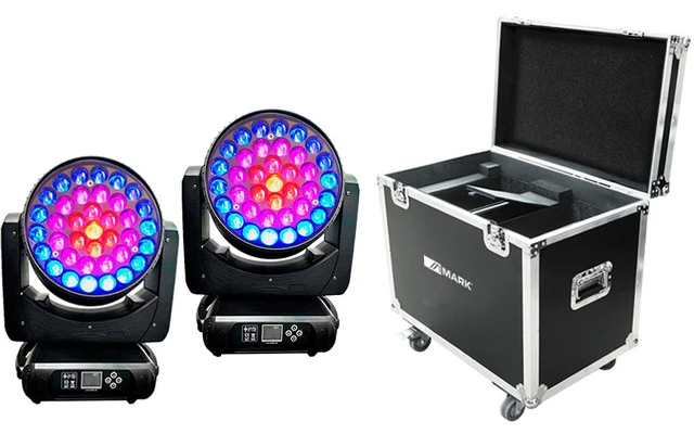 2x Mark Sidius Zoom 555 + FlightCase