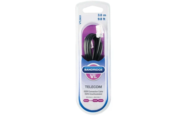 Cable de conexión RDSI 3.0 m