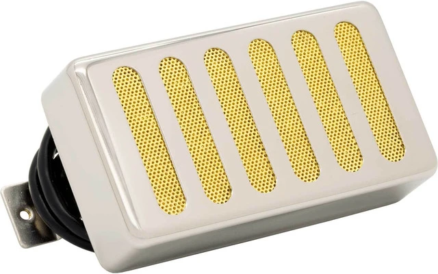 Seymour Duncan APH-1N Alnico II Pro Humbucker Raw Nickel/Gold Mesh Cover