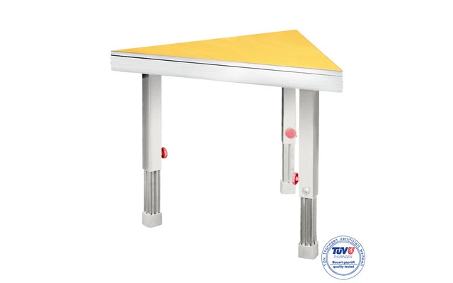 2M SPF0011 - Plataforma escenario interior 1x1x1m triangular