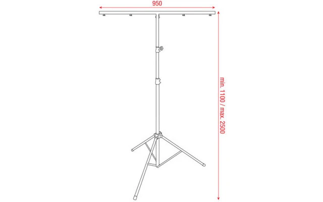 Showgear Light Stand ECO (10kg)