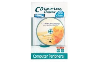 LIMPIADOR PARA LENTES DE CD-ROM CON INSTRUCCIONES VOCALES