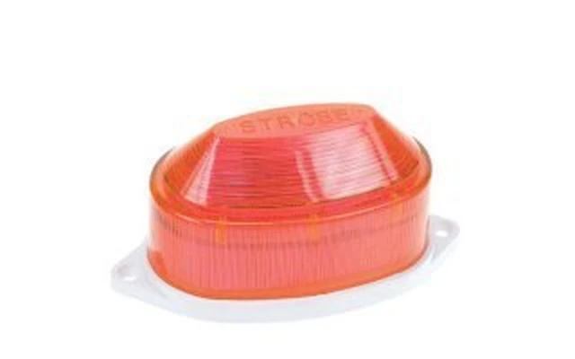 LÁMPARA ESTROBOSCÓPICA 12VDC - COLOR ROJO - HAA110R